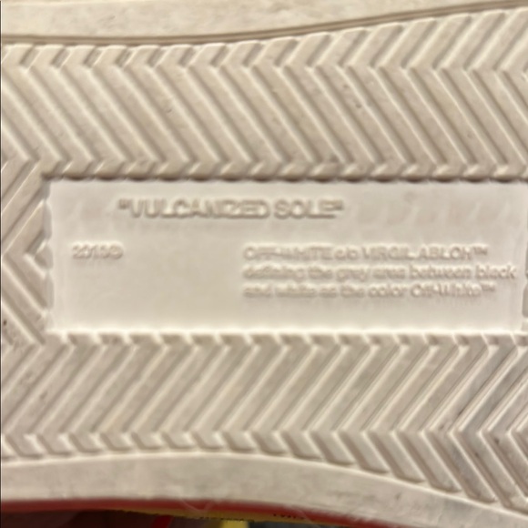 Off-White Size 46 / 13 Yellow Men's Low top Vulcanized Sneakers - Picture 14 of 16